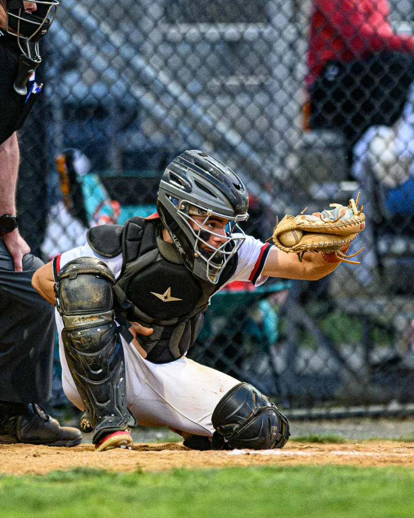 Game day sports coverage action shot